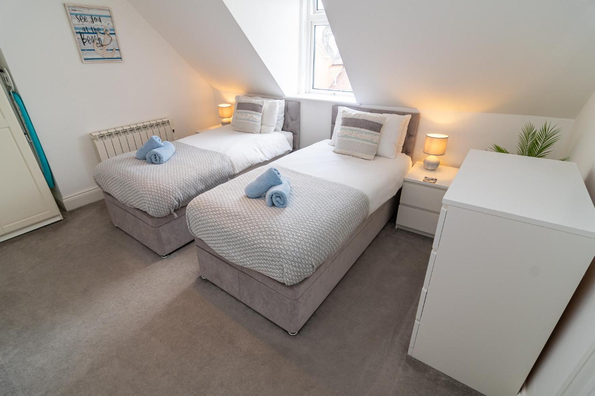 Light Airy 3 Bed Town Cntr Flat 700M To The Beach Bournemouth Luaran gambar
