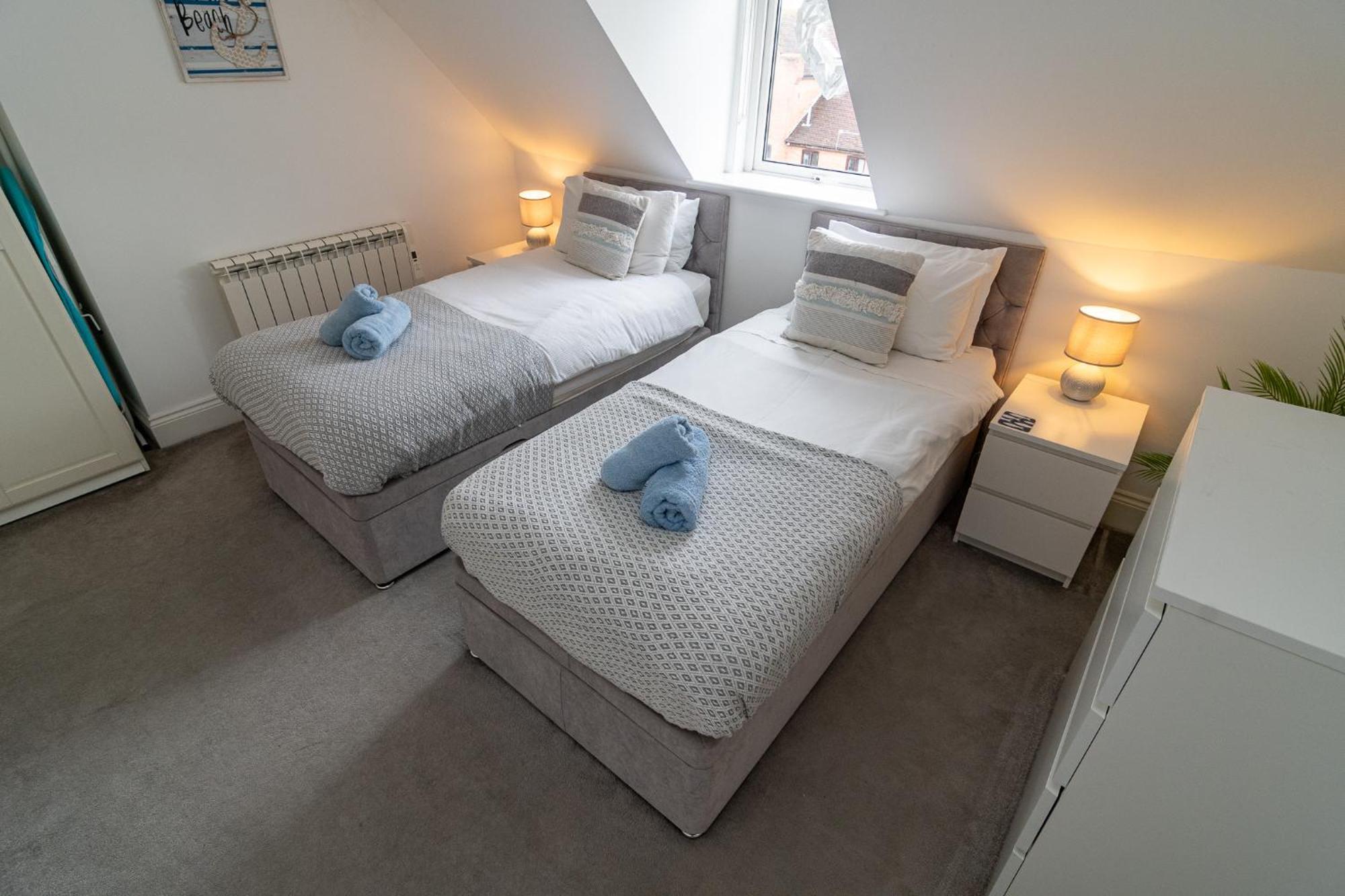 Light Airy 3 Bed Town Cntr Flat 700M To The Beach Bournemouth Luaran gambar