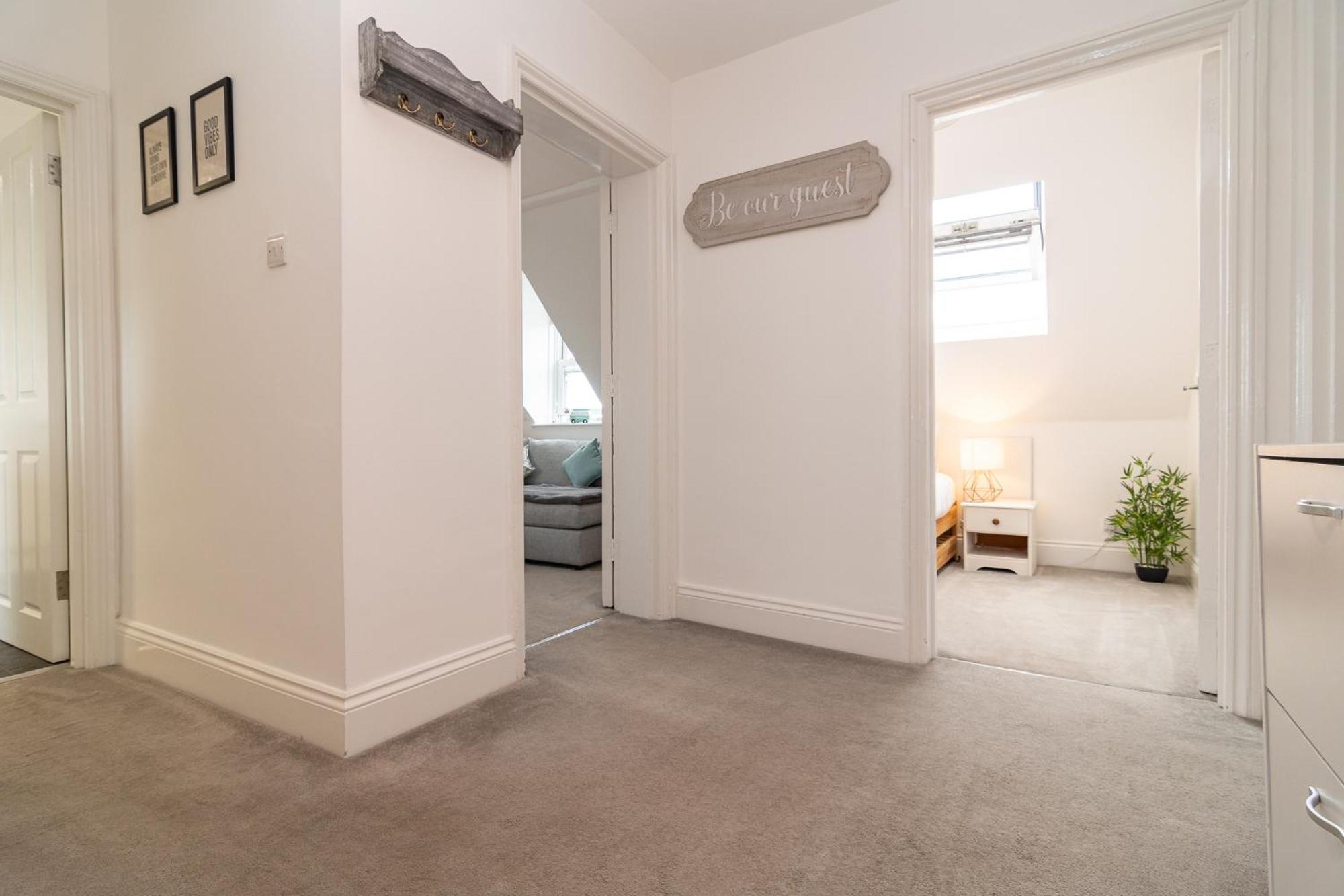 Light Airy 3 Bed Town Cntr Flat 700M To The Beach Bournemouth Luaran gambar