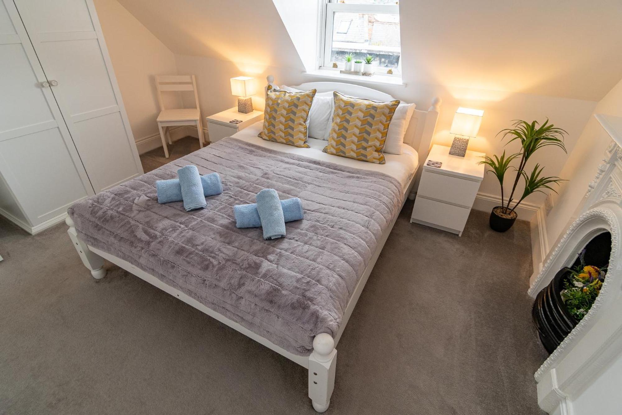Light Airy 3 Bed Town Cntr Flat 700M To The Beach Bournemouth Luaran gambar